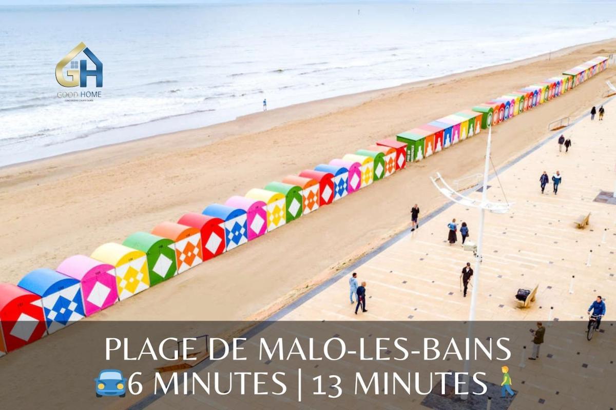 Apartment Bahia - Cocon Chaleureux - 5 Min De La Dunkirk